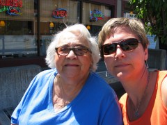 2005 author with grandmother