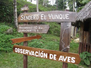 Sign to various locations