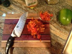 Peeled and sliced - reserving some for garnish.